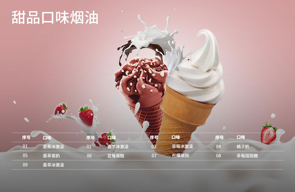 E-liquid - Dessert Serie