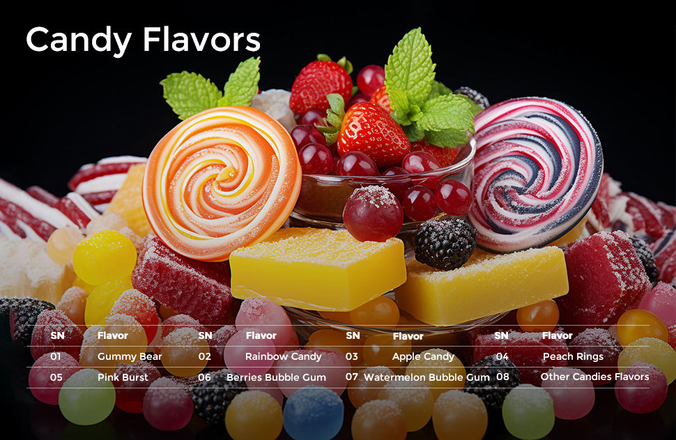 E-liquid - Candy Serie