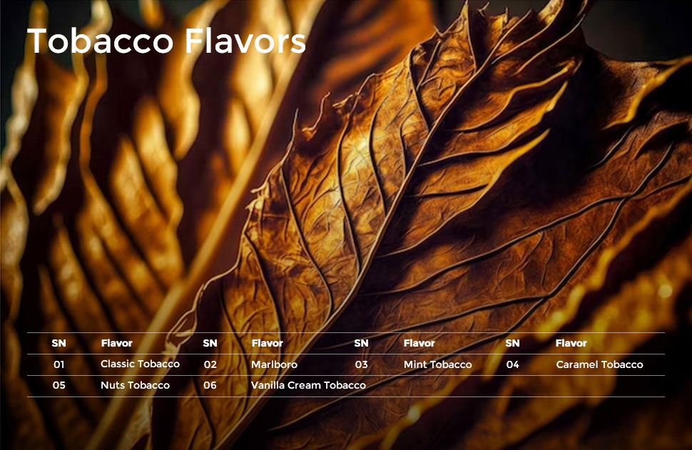 E-liquid - Tobacco Serie