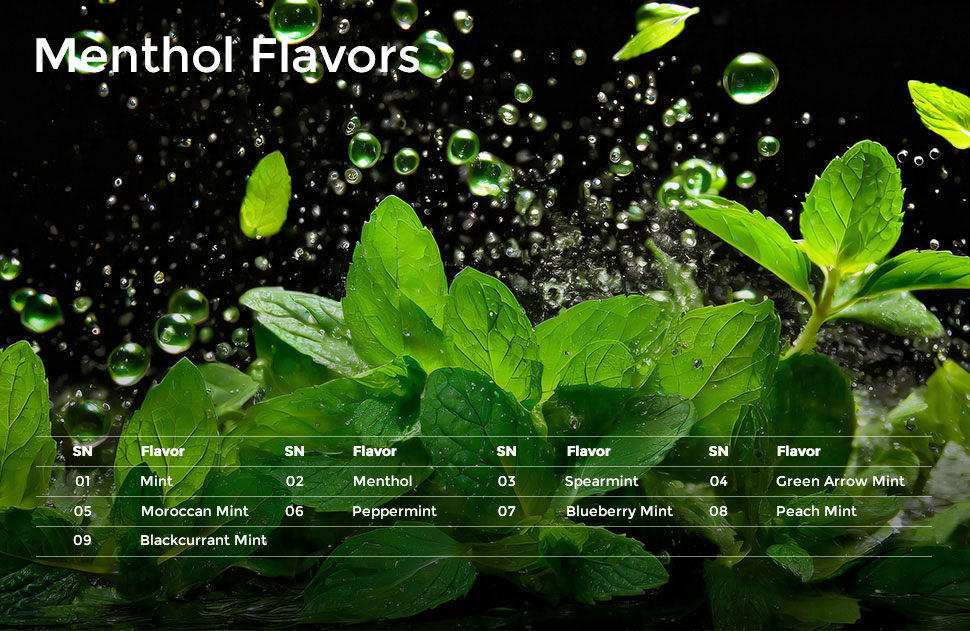 E-liquid - Menthol Series